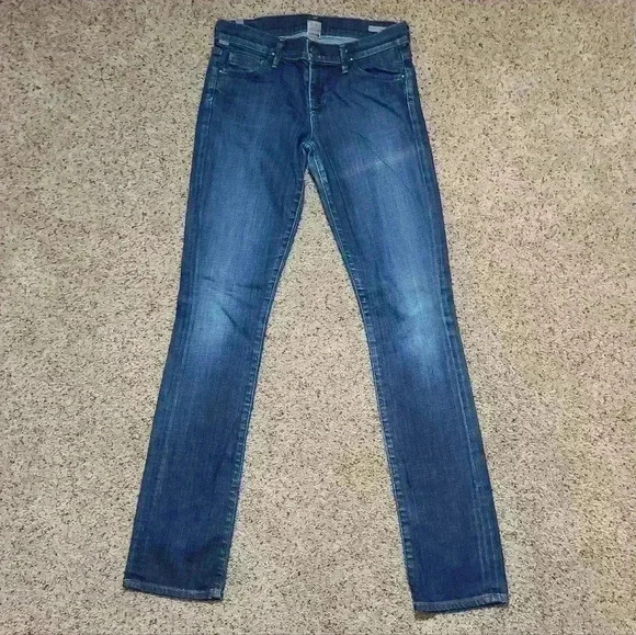 Citizens of humanity low rise straight leg jeans Size 27 - Picture 4 of 9